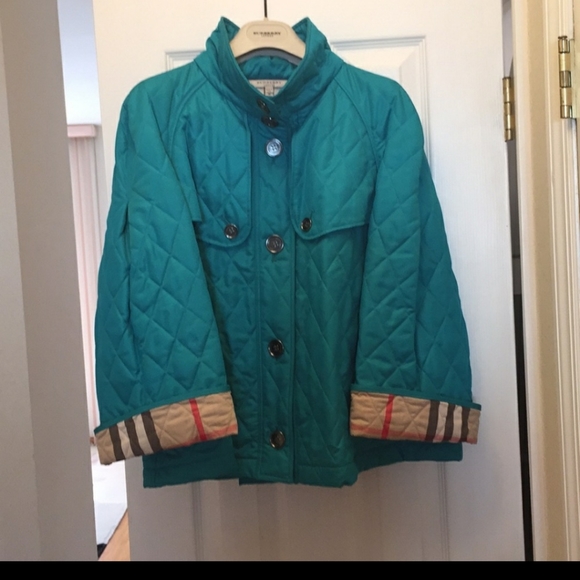 Burberry authentic cropped trench coat excellent condition size M - Picture 1 of 7